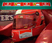 Michael Schumacher 2005 helmet visor