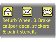 Brake Decal Designs